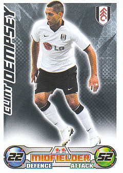 Clint Dempsey Fulham 2008/09 Topps Match Attax #117